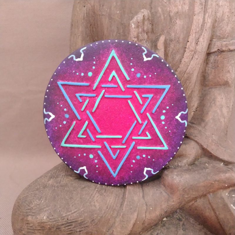 art armorigene scaeu de salomon céramique violet