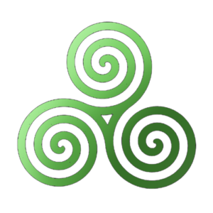 triskel vert symboles celtiques